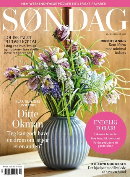 Sondag – 2 Marts 2026 Cover