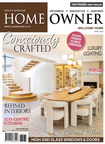 South African Home Owner – April 2026 Cover