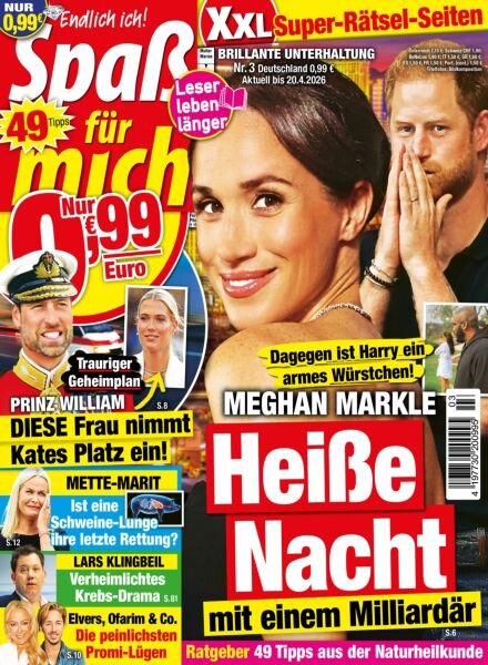 Spass fur mich – 3 Marz 2026 Cover