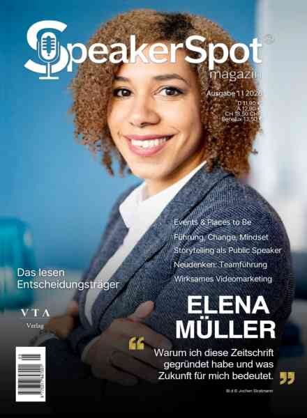 SpeakerSpot Magazin – Nr 1 2026 Cover