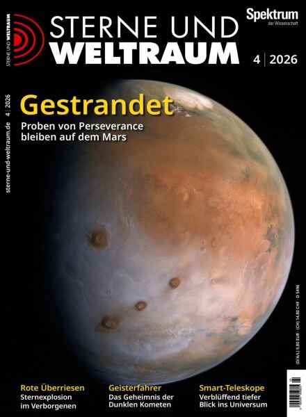 Spektrum Sterne und Weltraum – April 2026 Cover