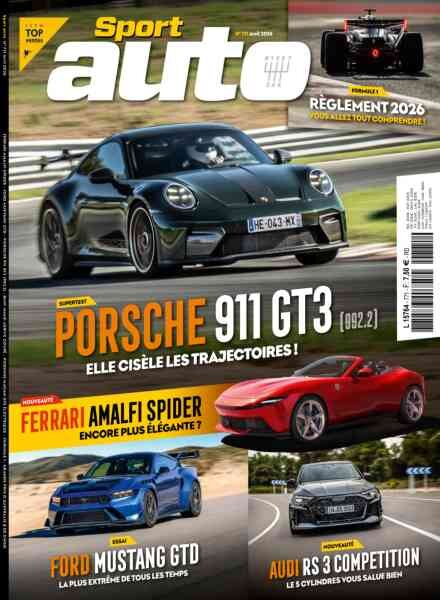 Sport Auto France – Avril 2026 Cover