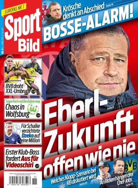Sport Bild – 11 Marz 2026 Cover