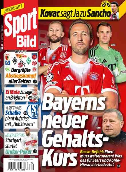 Sport Bild – 18 Marz 2026 Cover