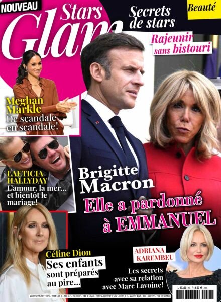 Stars Glam – Aout-Septembre-Octobre 2025 Cover