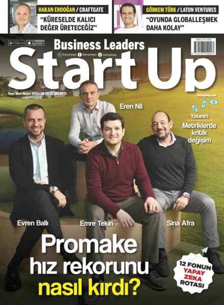 Start Up Turkiye – Mart 2026 Cover