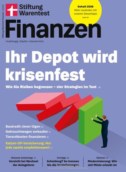 Stiftung Warentest Finanzen – Februar 2026 Cover
