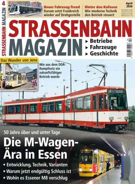 Strassenbahn Magazin – April 2026 Cover