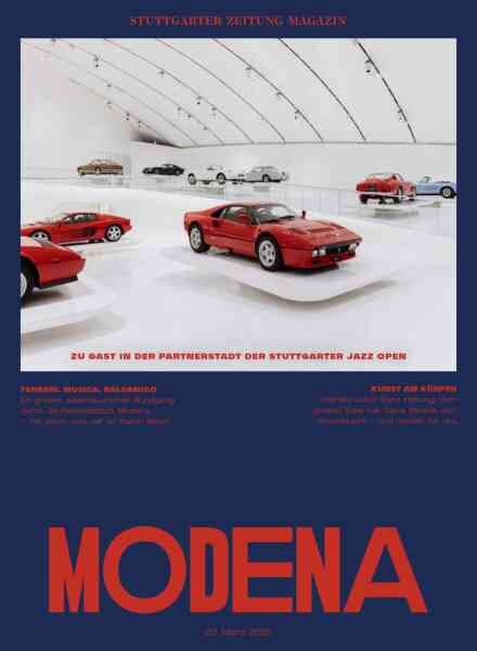 Stuttgarter Zeitung Magazin – 20 Marz 2026 Cover