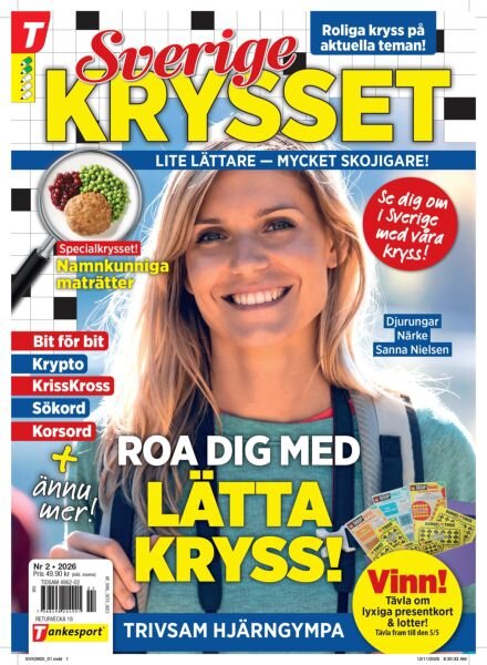 Sverigekrysset – Mars 2026 Cover