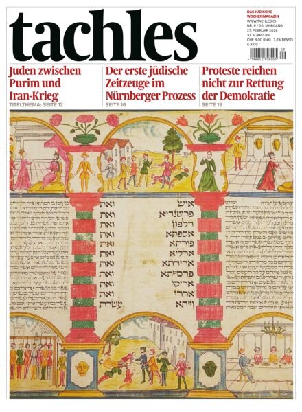 Tachles – 27 Februar 2026 Cover