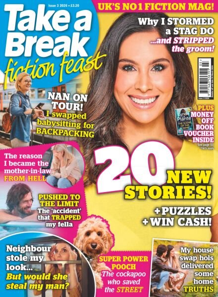 Take a Break Fiction Feast – April 2026 Cover
