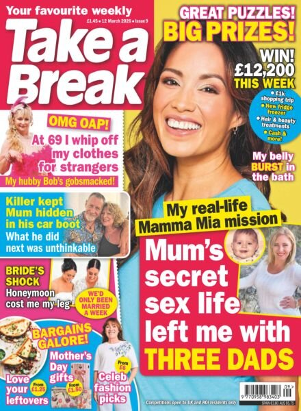 Take a Break Weekly – 12 March 2026 Cover