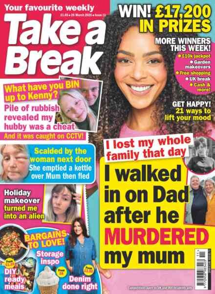 Take a Break Weekly – 26 March 2026 Cover