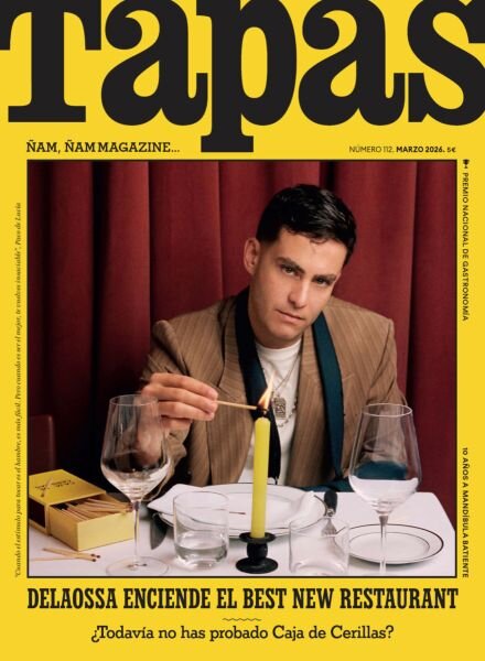 Tapas Spanish Edition – Marzo 2026 Cover