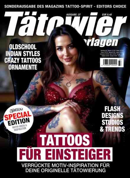 Tatowier-Vorlagen – Marz 2026 Cover
