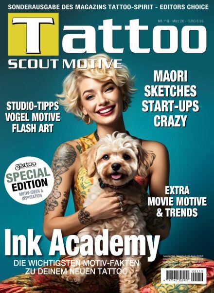 Tattoo-Scout – Marz 2026 Cover