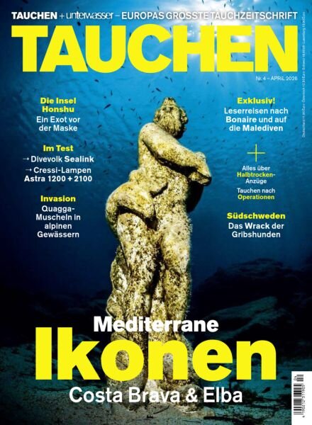 Tauchen Magazin – April 2026 Cover