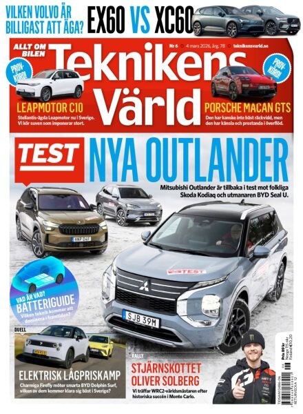 Teknikens varld – 4 Mars 2026 Cover