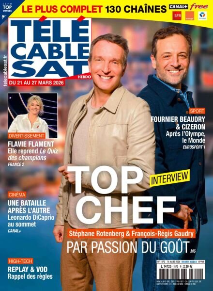 Telecable Sat Hebdo – 16 Mars 2026 Cover