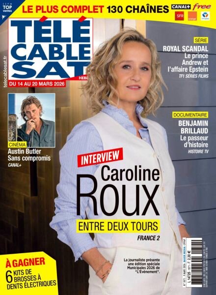 Telecable Sat Hebdo – 9 Mars 2026 Cover