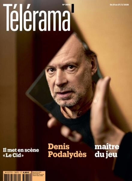 Telerama Magazine – 18 Mars 2026 Cover
