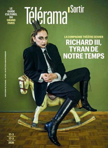 Telerama Sortir – 11 Mars 2026 Cover