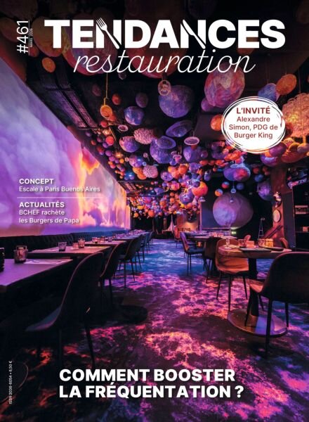 Tendances Restauration – Mars 2026 Cover