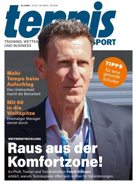 tennisSPORT – Nr 1 2026 Cover