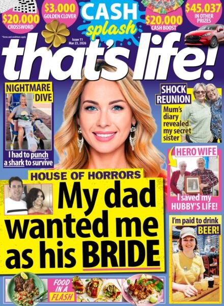 that’s life! Australia – 15 March 2026 Cover