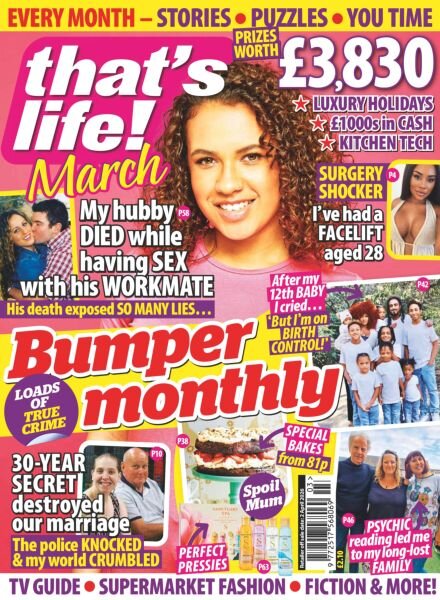 That’s Life Monthly – Issue 3 2026 Cover
