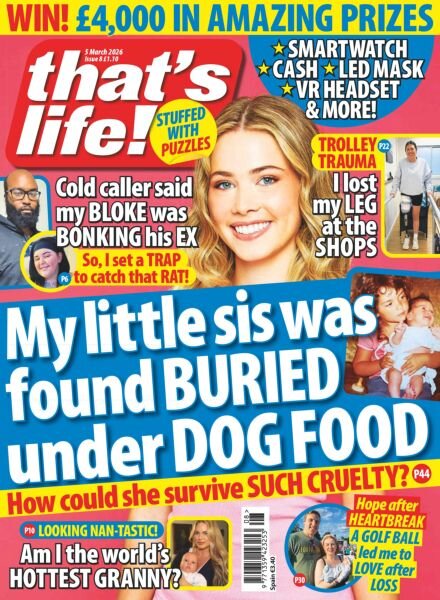 that’s life! UK – 26 February 2026 Cover