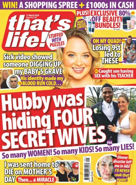 that’s life! UK – 5 March 2026 Cover