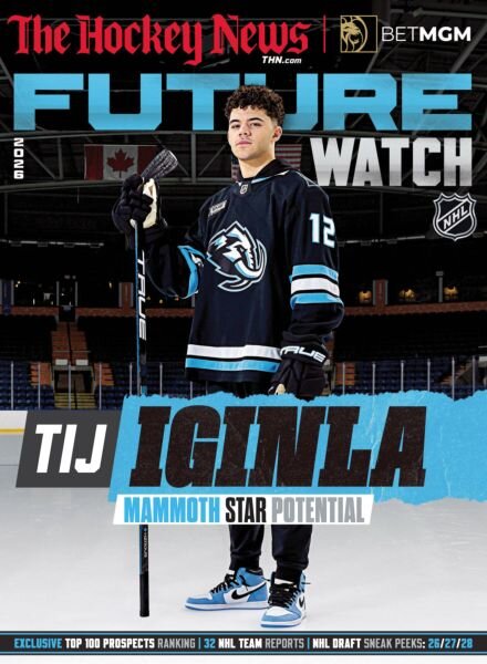 The Hockey News – Future Watch 2026 Cover