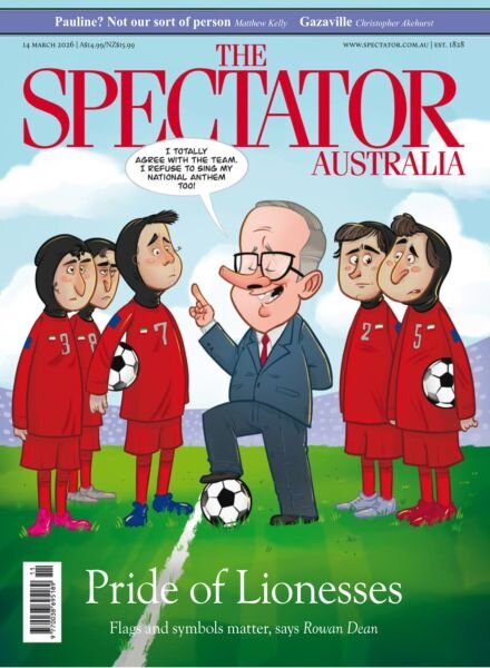 The Spectator Australia – 14 March 2026 Cover