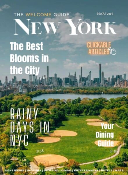 The Welcome Guide New York Magazine – March 2026 Cover