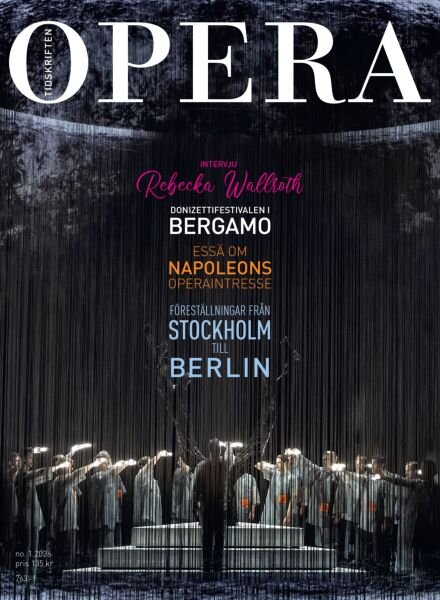 Tidskriften Opera – Februari 2026 Cover