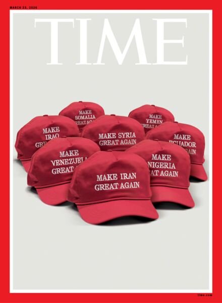 Time International Edition – March 23 2026 Cover