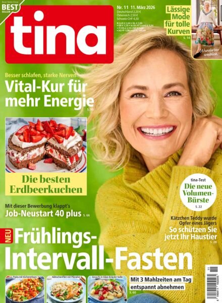 Tina – 11 Marz 2026 Cover