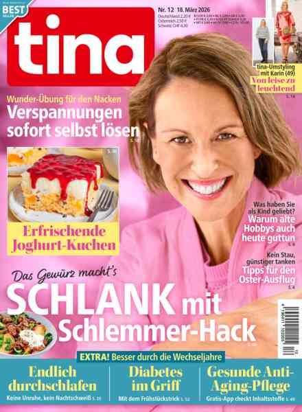 Tina – 18 Marz 2026 Cover