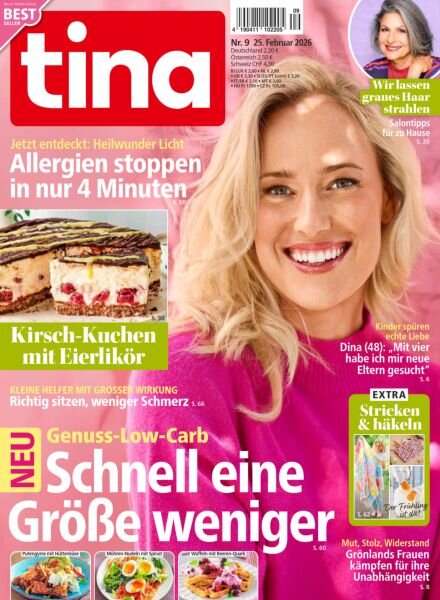 Tina – 25 Februar 2026 Cover