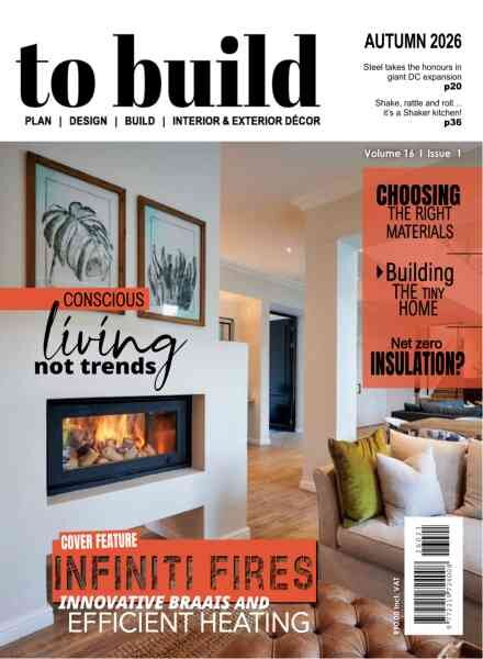 To Build – Volume 16 Issue 1 Autumn 2026 Cover