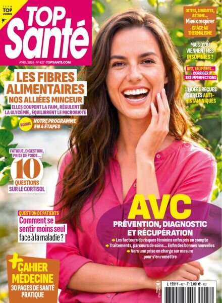 Top Sante France – Avril 2026 Cover