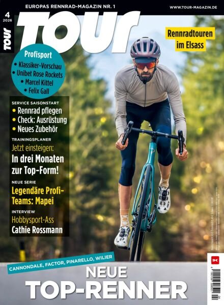 Tour – April 2026 Cover