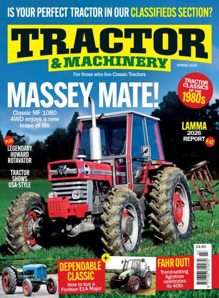 Tractor & Machinery – Spring 2026 Cover
