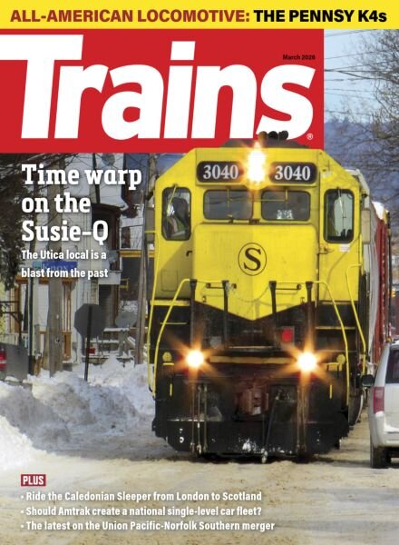 Trains – March 2026 Cover
