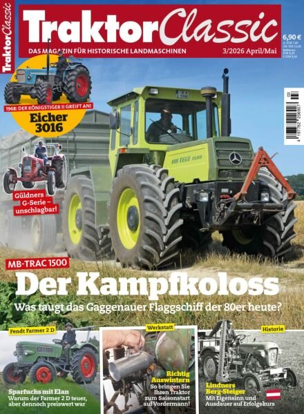 Traktor Classic – April-Mai 2026 Cover