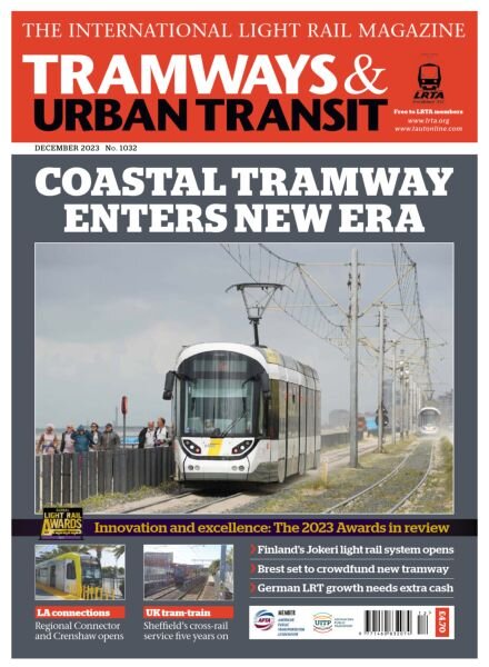 Tramways & Urban Transit – December 2023 Cover