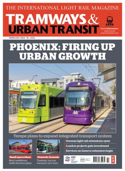 Tramways & Urban Transit – February 2024 Cover
