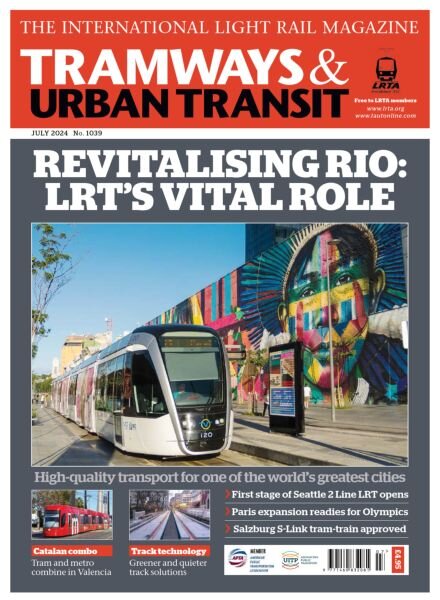 Tramways & Urban Transit – July 2024 Cover